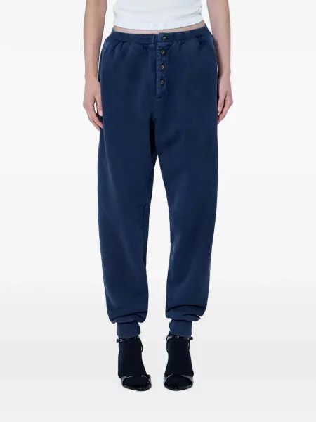 Pantaloni Entire Studios alergare albastru