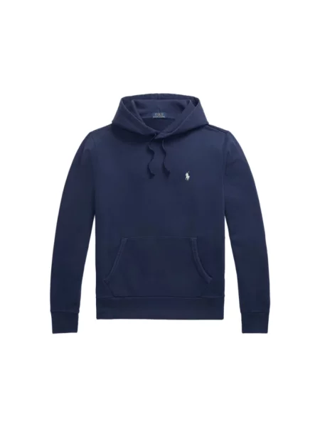 Bluza z kapturem Polo Ralph Lauren z kapturem niebieska