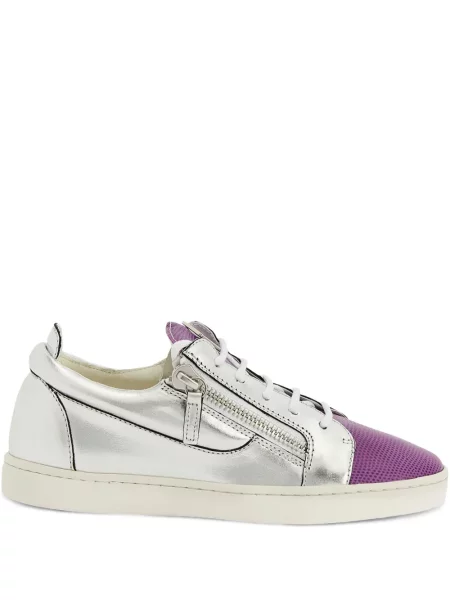 Sneakerși Giuseppe Zanotti argintiu