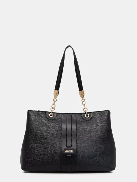 Geantă shopper Liu Jo negru