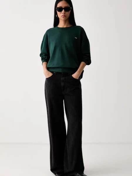Levi's hanorac pentru femei EVERYDAY CREW verde