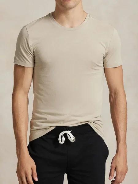 Polo Ralph Lauren basic tričko pánske béžová