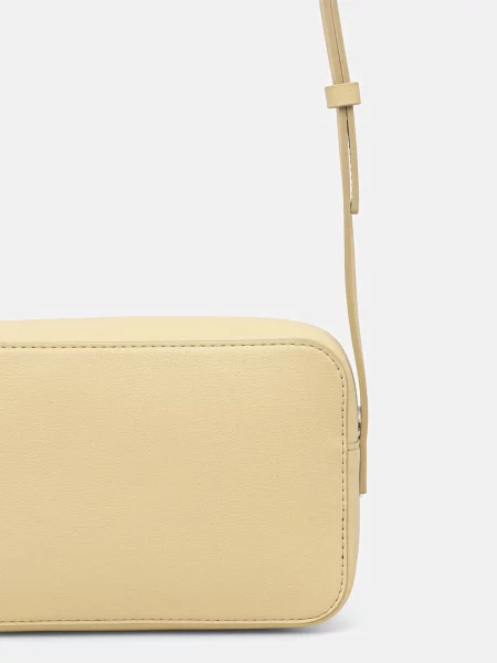 Calvin Klein Táska Foil Logo Elongated Camera Bag sárga