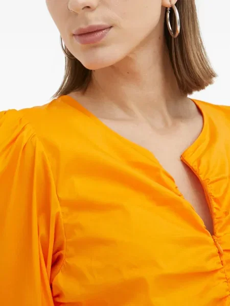 Rochie maxi Gestuz lungă de costum portocaliu