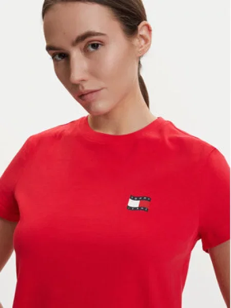 Tommy Jeans Póló piros