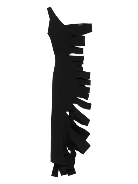 Rochie Mugler cu un umăr gol negru