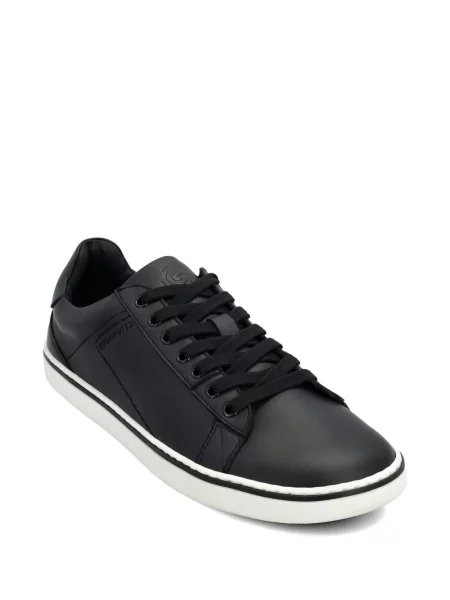 Galaxie sneakerși Grounds din piele negru
