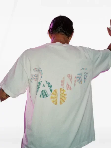 Tricou Saint Mxxxxxx cu imagine alb