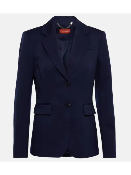 Sacou Altuzarra de lână albastru