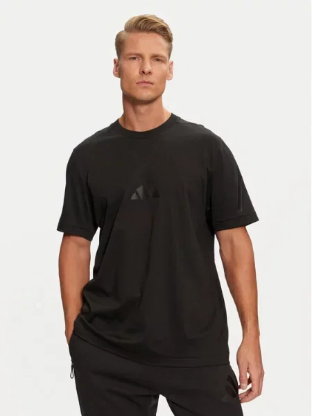 T-Shirt adidas μαύρο