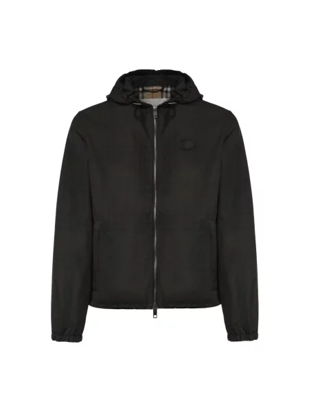 Lekka kurtka Burberry brązowa