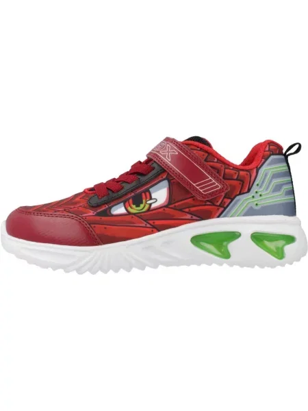 Buty GEOX J ASSISTER BOY czerwony