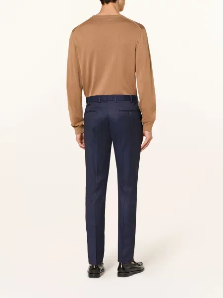 Digel Spodnie Garniturowe Sergio Modern Fit blau