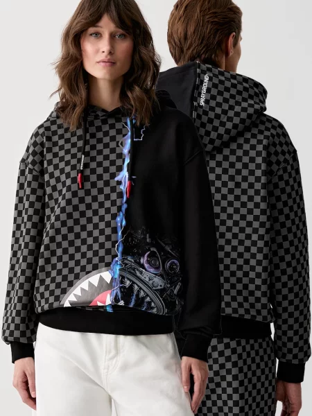 Sprayground kapucnis melegítőfelső fekete