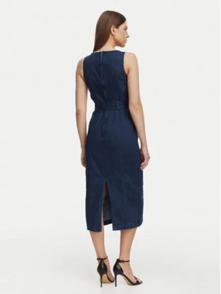 French Connection Jeans obleka modra