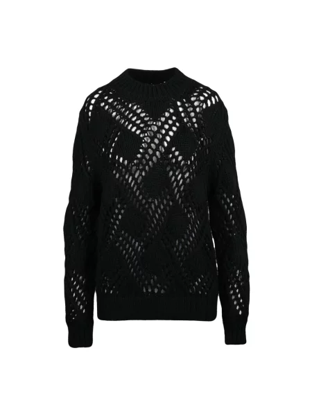 Sweter Jil Sander wełniany czarny