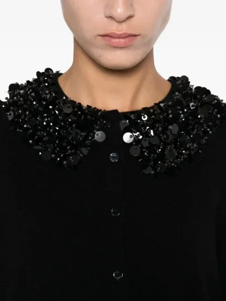 Kardigan Ulla Johnson sa šljokicama crna