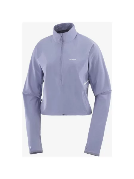 Kurtka Salomon Sense Aero Hybrid Cropped jasnofioletowa L