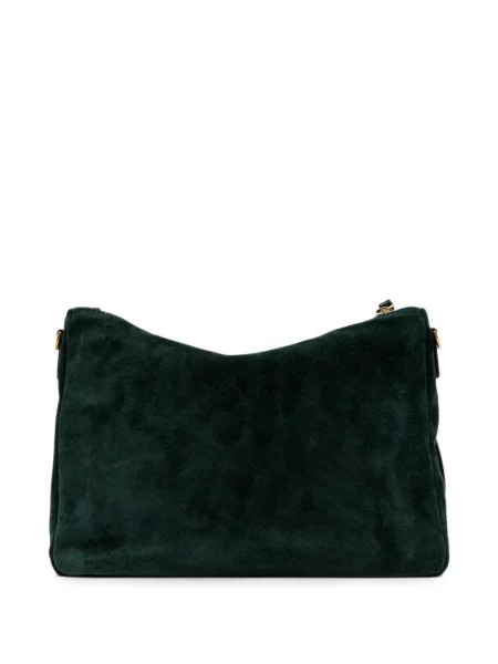 Top Gianni Chiarini din piele de căprioară verde