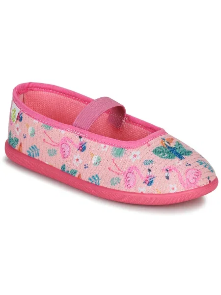 Pantofi copii Citrouille Et Compagnie roz