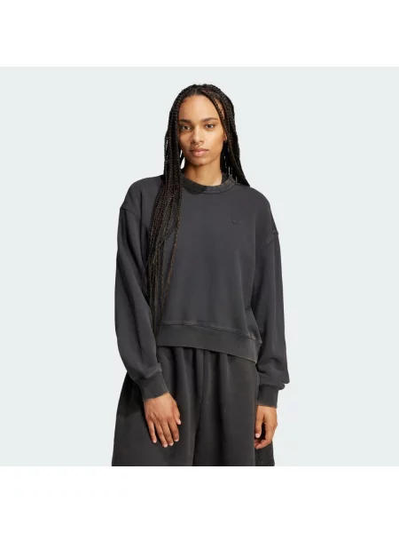 Adidas Mikina Premium Essentials Oversize černá