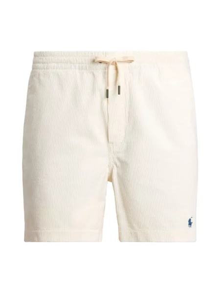 Szorty Polo Ralph Lauren sztruksowe białe