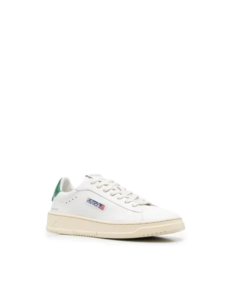 Lniane sneakersy Autry białe