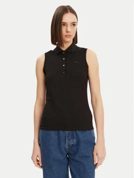 Lacoste Tricou polo negru