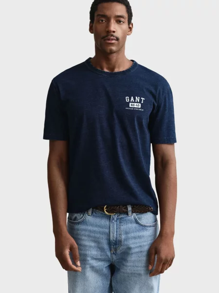 Футболка Gant синя