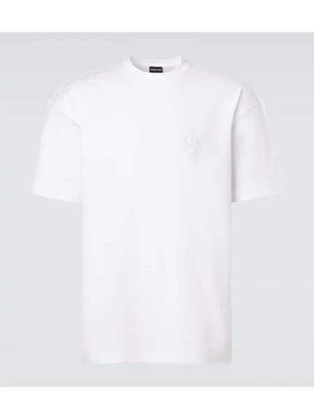 Jersey majica Giorgio Armani bela