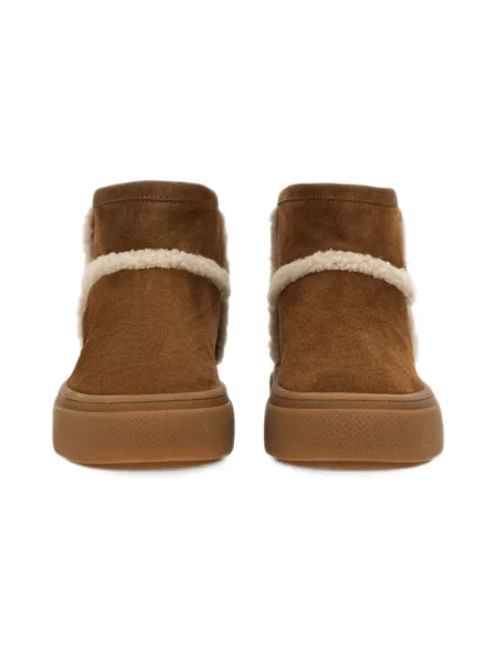 Buty do kostki Hogan wełniane brązowe