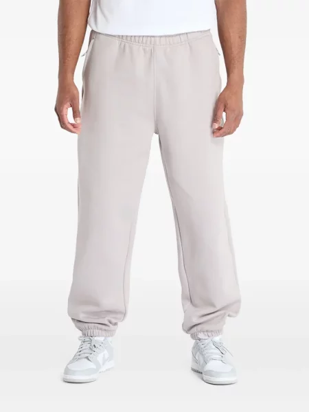 Top sport Nike din fleece plisat fără mâneci alb