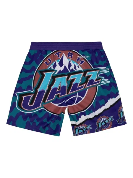 Pantaloni scurți Mitchell & Ness albastru