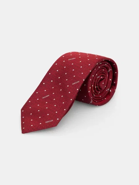 Moschino cravată pentru bărbați de mătase