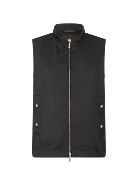Vestă cu fermoar Moorer negru