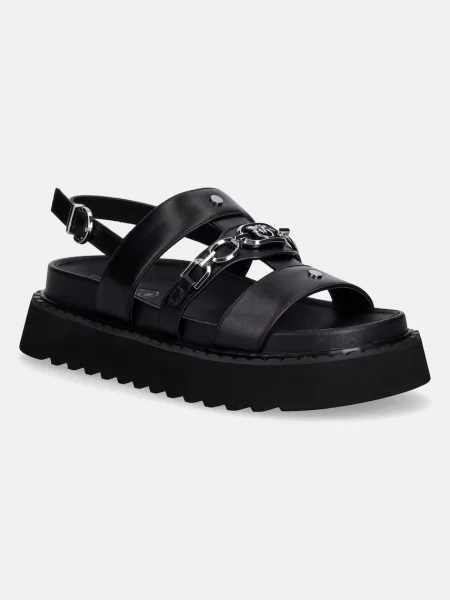 Pinko De piele sandale KATE 06 negru