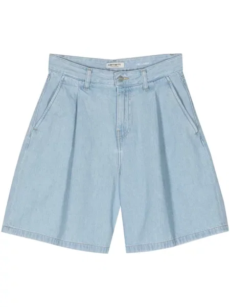 Szorty jeansowe Carhartt Wip niebieskie