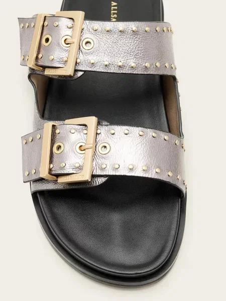 Кожаные шлепанцы Allsaints