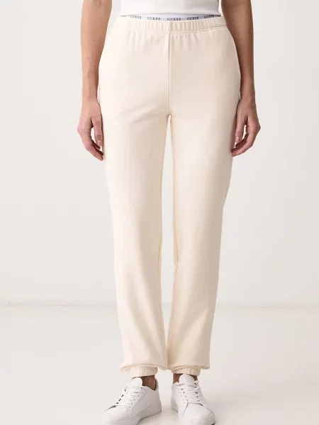 Guess Pantaloni trening Crem bej