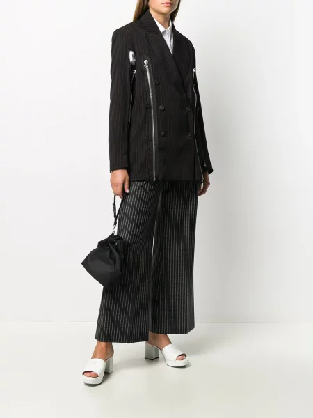 Dvouřadá bunda Jean Paul Gaultier Pre-owned černá