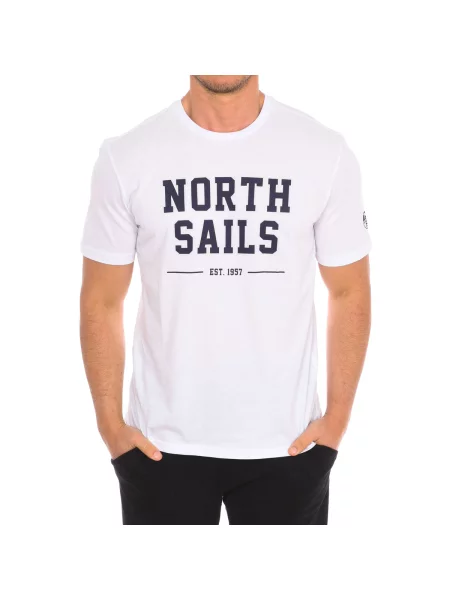 Tricou North Sails alb