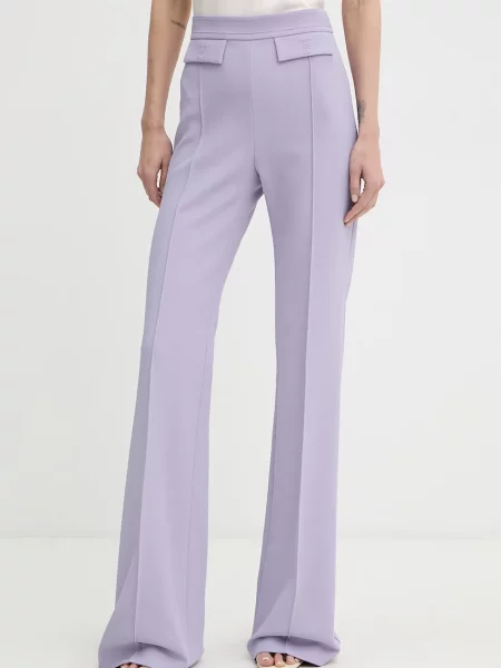 Elisabetta Franchi Hlače vijolična