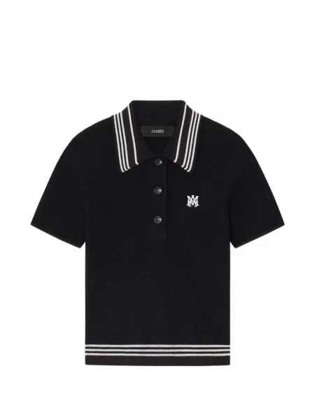 Polo Amiri w paski czarne