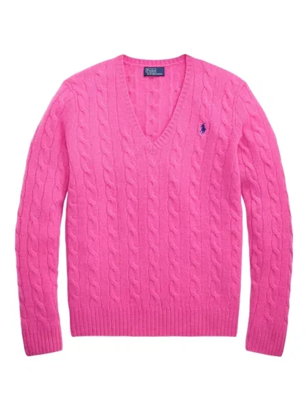 Căciulă Polo Ralph Lauren cu broderie tricotate de costum albastru