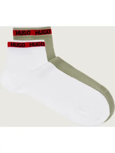 Hugo Bodywear Șosete SH TAPE CC alb