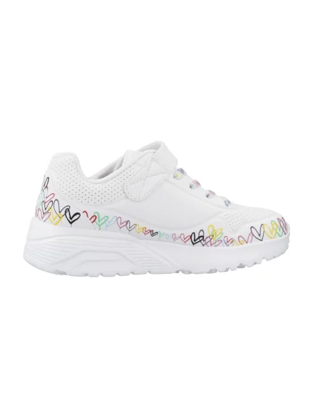 Pantofi copii Skechers alb
