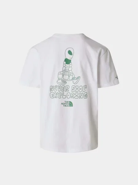 Футболка The North Face M ALIEN RELAXED SHORT SLEEVE білий