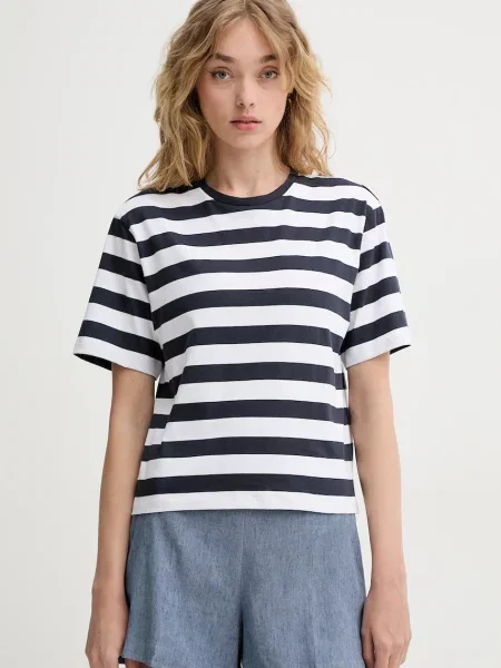 Theory tricou din femei bleumarin