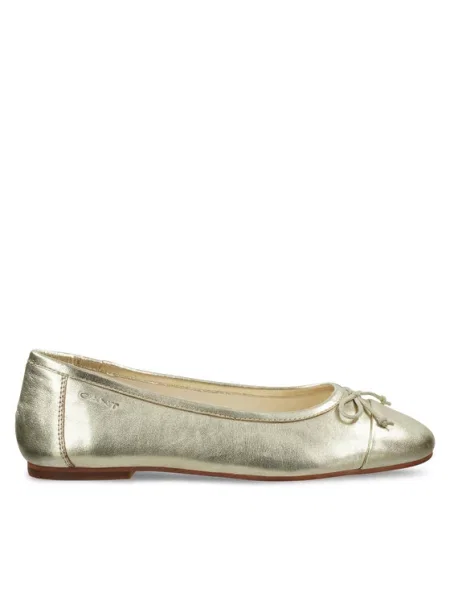 Балетки Gant золотые