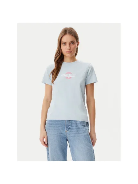 Guess Jeans Póló Sötétkék Regular Fit